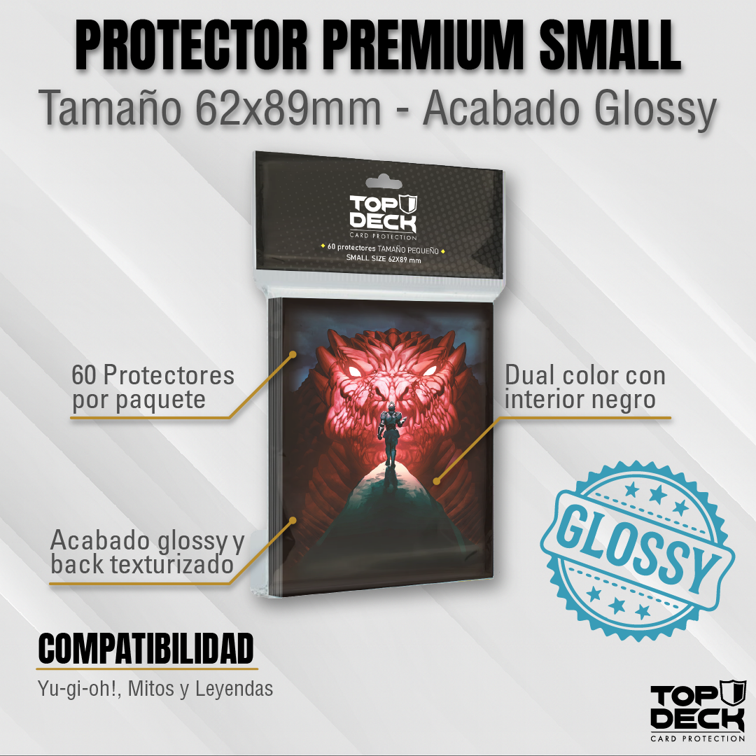 Protectores con Diseño | TOPDECK Small 62x89mm Fe sin Límite