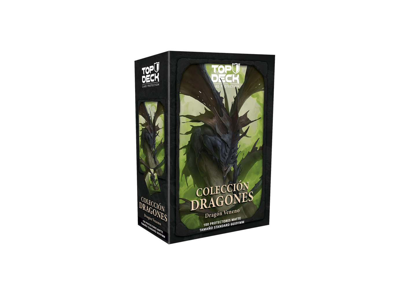 PREVENTA Protectores Standard | Colección Dragones - Dragón Veneno 66x91mm