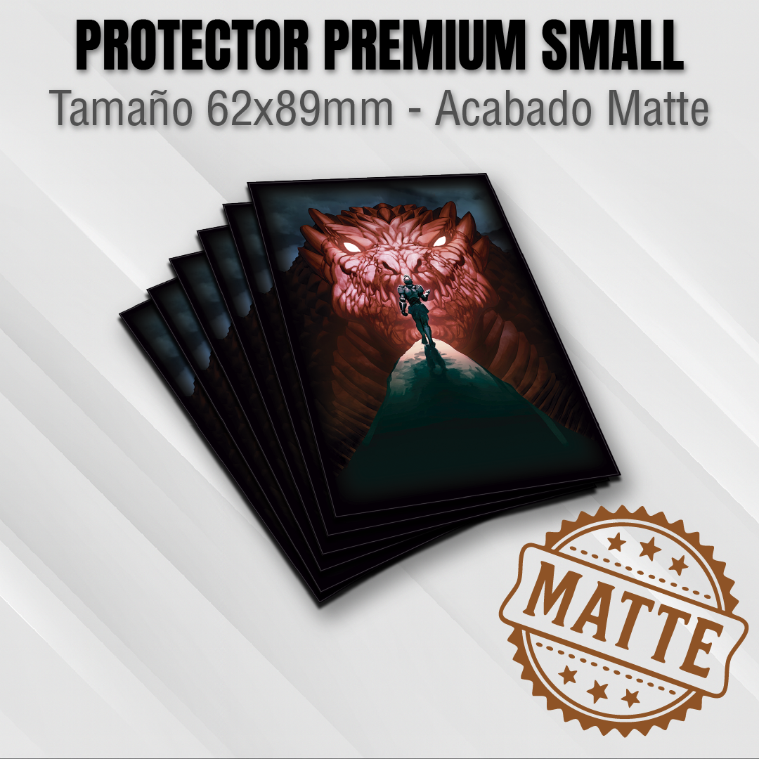 Protectores MATTE con Diseño | TOPDECK Small 62x89mm Fe sin Límite