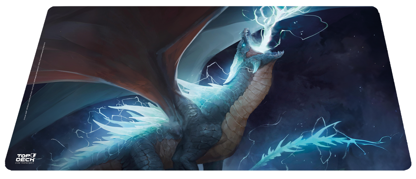 PREVENTA Playmat | Colección Dragones - Dragón Eléctrico