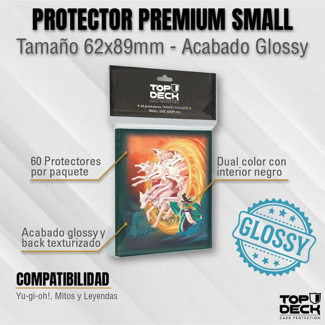 Protectores con Diseño | TOPDECK Small 62x89mm Invocar Chacales