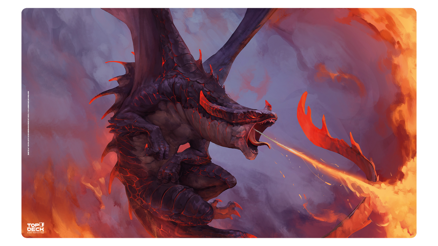 PREVENTA Playmat | Colección Dragones - Dragón de Fuego