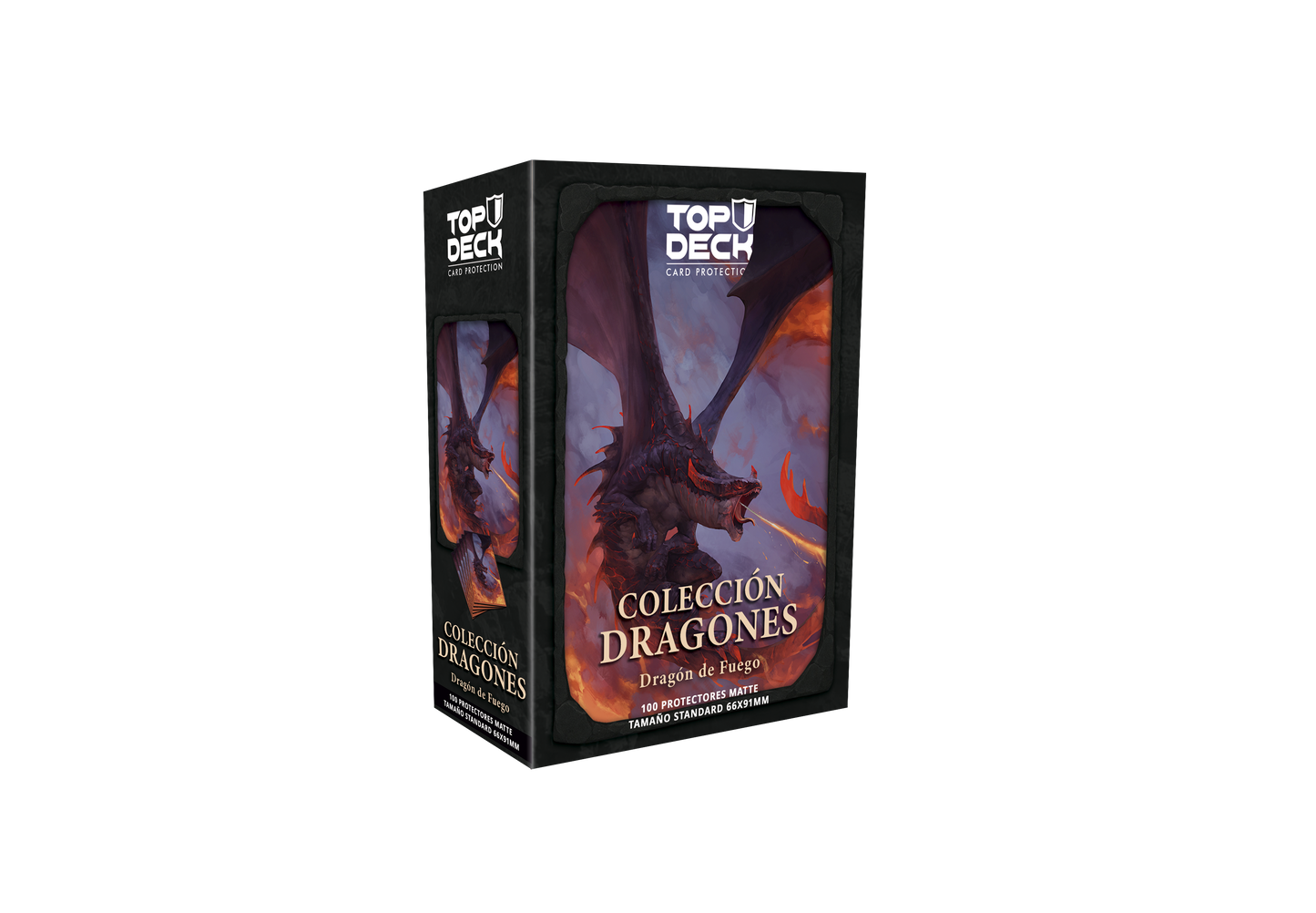 PREVENTA Protectores Standard | Colección Dragones - Dragón de Fuego 66x91mm