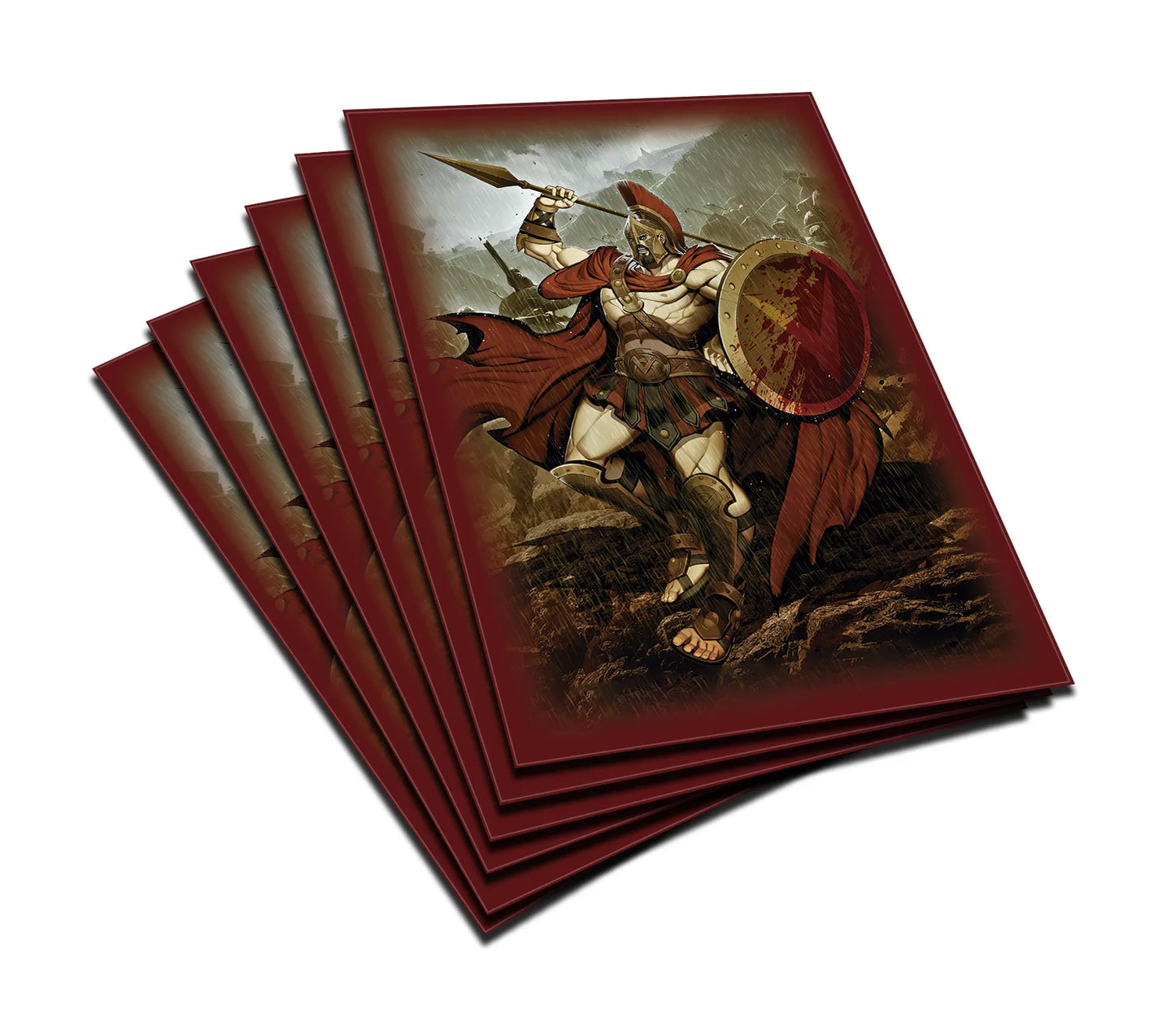 Protectores con Diseño | TOPDECK Small 62x89mm Leonidas