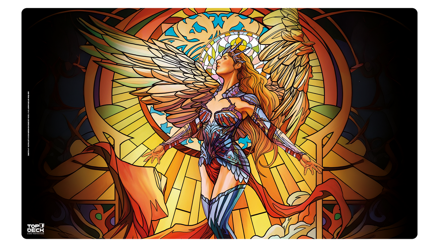 PREVENTA Playmat | Colección Vitrales - Valkiria