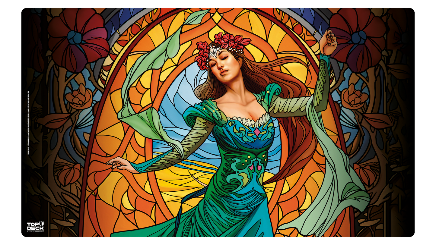 PREVENTA Playmat | Colección Vitrales - Doncella