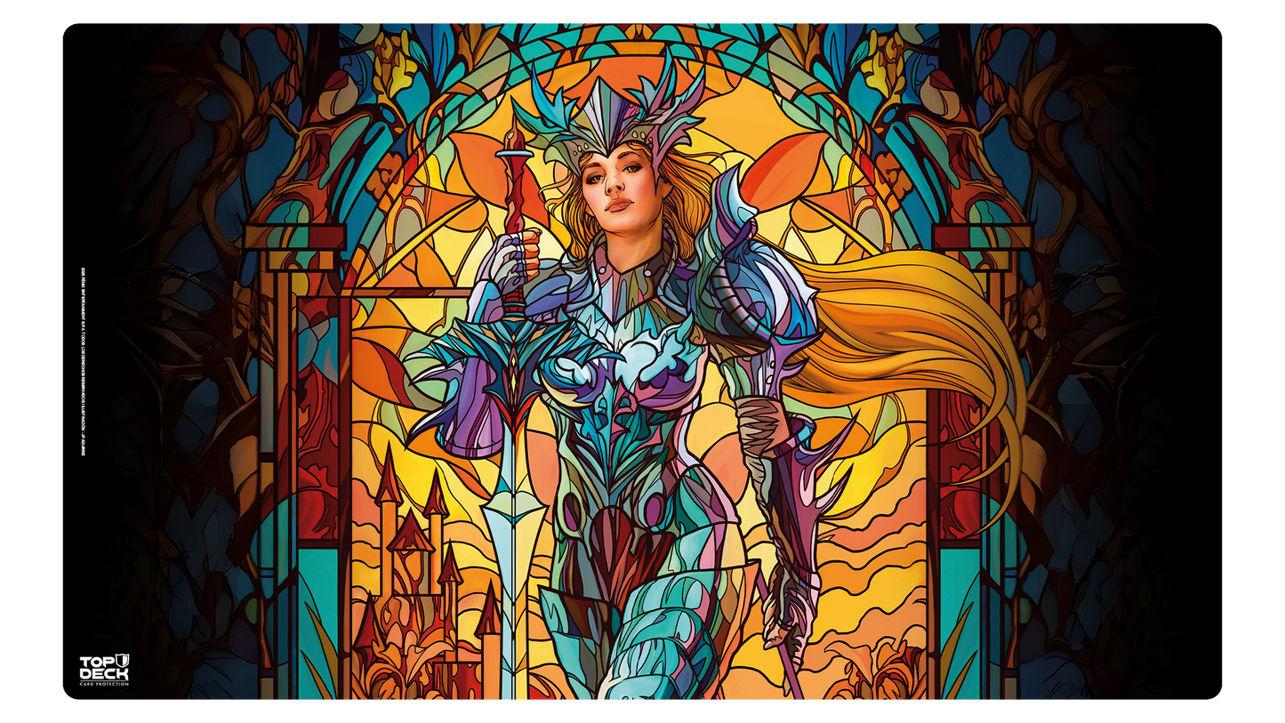 PREVENTA Playmat | Colección Vitrales - Paladín