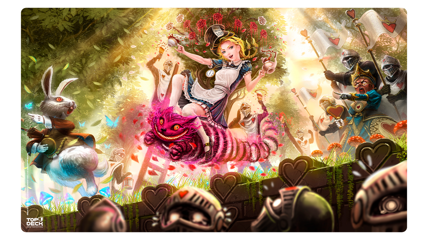 Playmat TOPDECK | Alicia en Wonderland