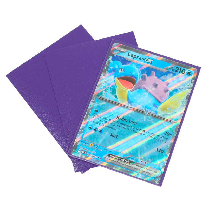 Protectores Esenciales | TOPDECK Standard 66x91mm color Morado