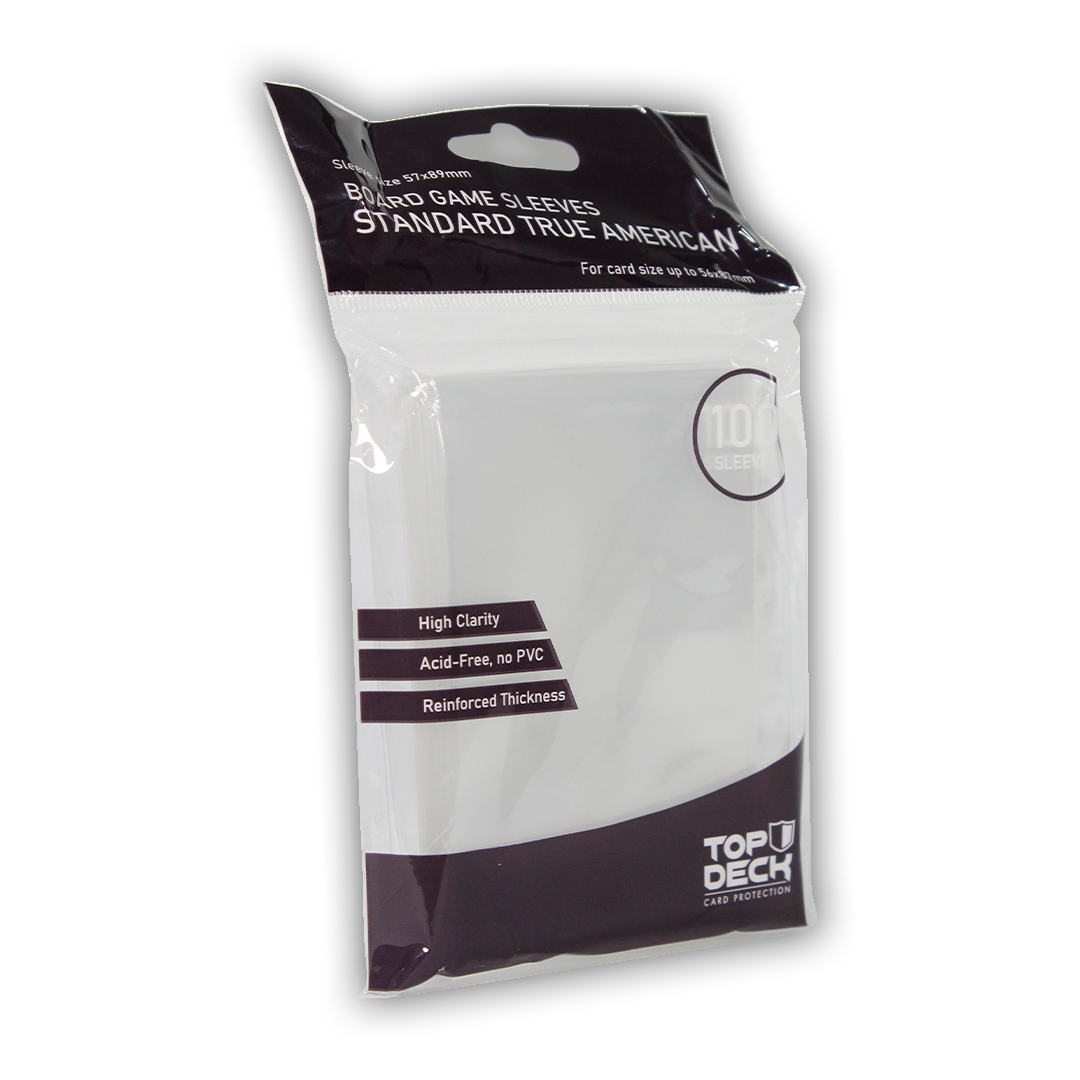Protectores Juego de Mesa | TOPDECK True American 56x87mm