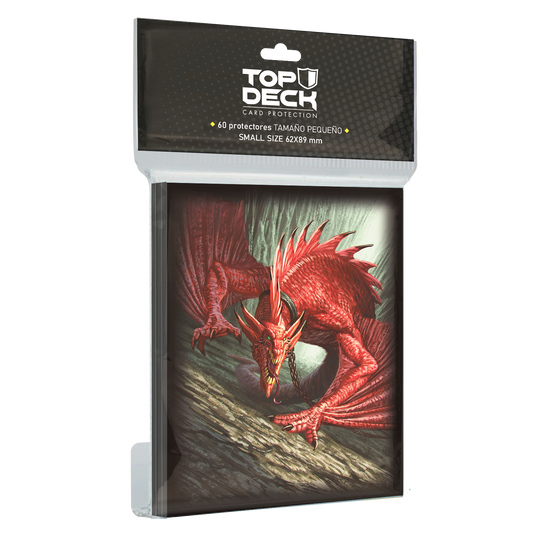 PREVENTA - Protectores con Diseño | TOPDECK Small 62x89mm Wyvern de Sangre