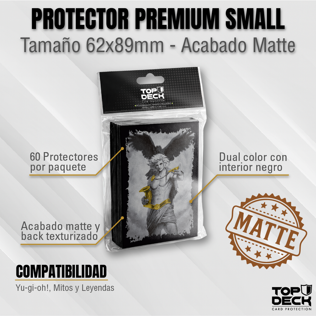 Protectores MATTE con Diseño | TOPDECK Small 62x89mm GANIMEDES