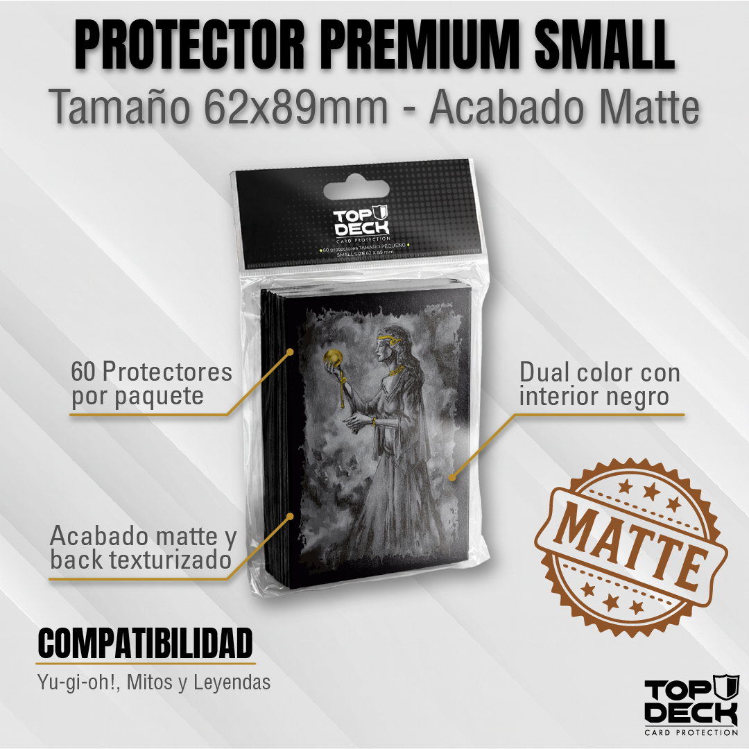 Protectores MATTE con Diseño | TOPDECK Small 62x89mm AINE