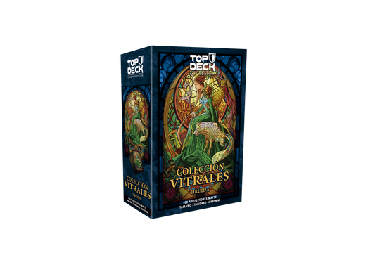 PREVENTA Protectores Standard | Colección Vitrales - Druida 66x91mm