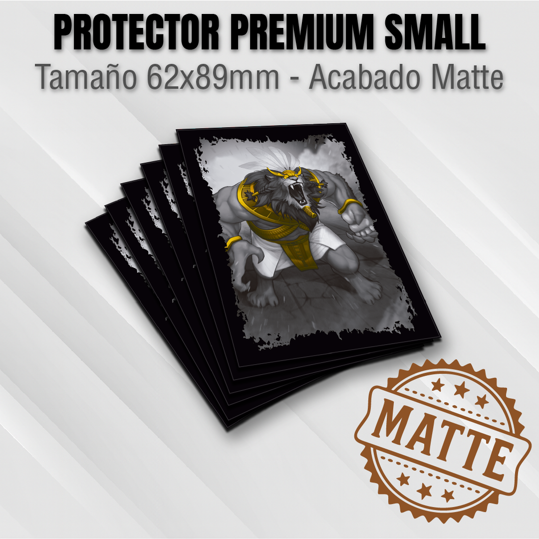 Protectores MATTE con Diseño | TOPDECK Small 62x89mm ANHUR