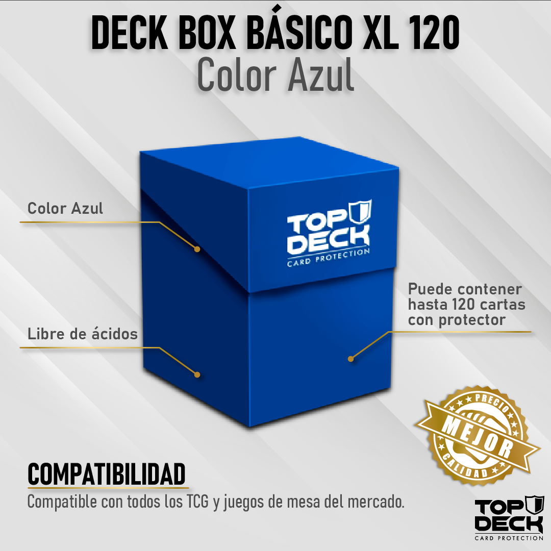 Portamazos Esencial | TOPDECK XL 120+ color Azul