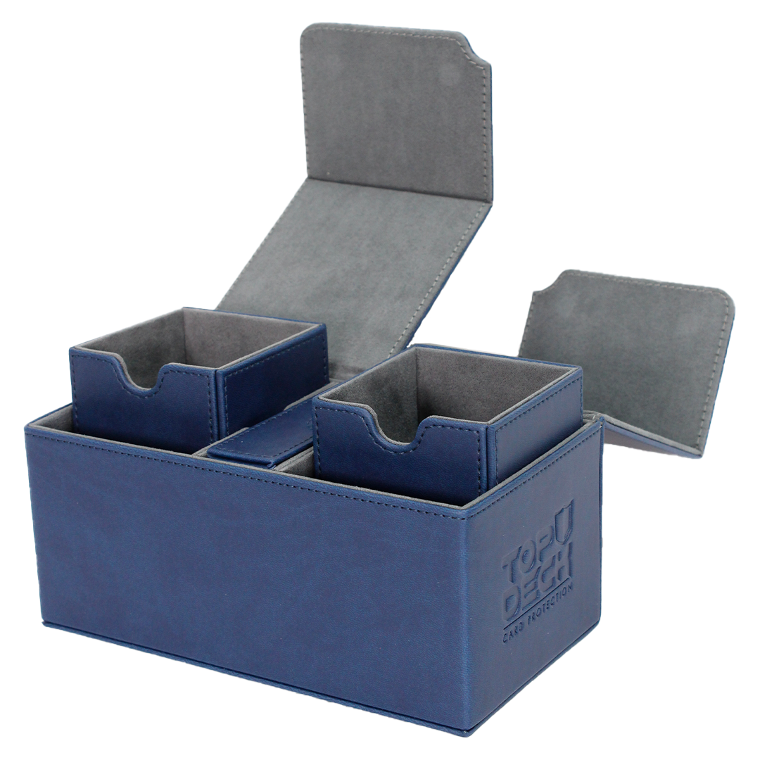 Portamazos Premium | TOPDECK Dual Dice 200 color Azul