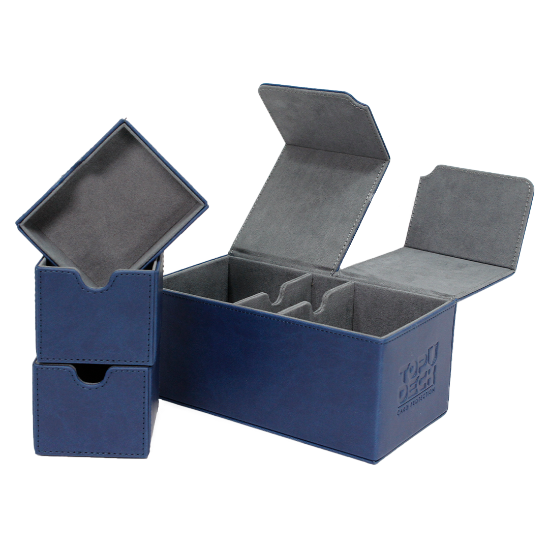 Portamazos Premium | TOPDECK Dual Dice 200 color Azul