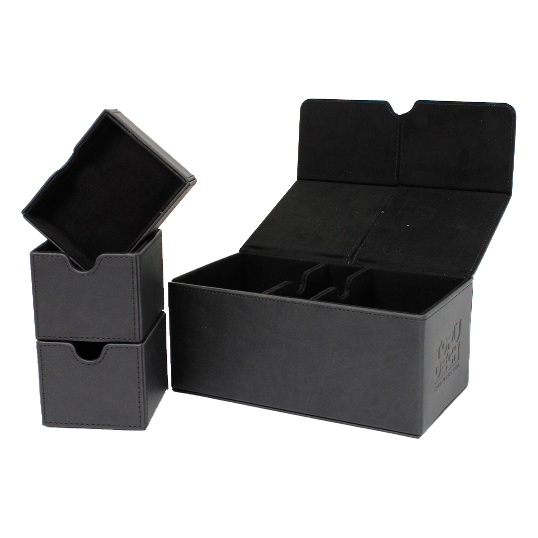 Portamazos Premium | TOPDECK Dual Dice 200 color Negro