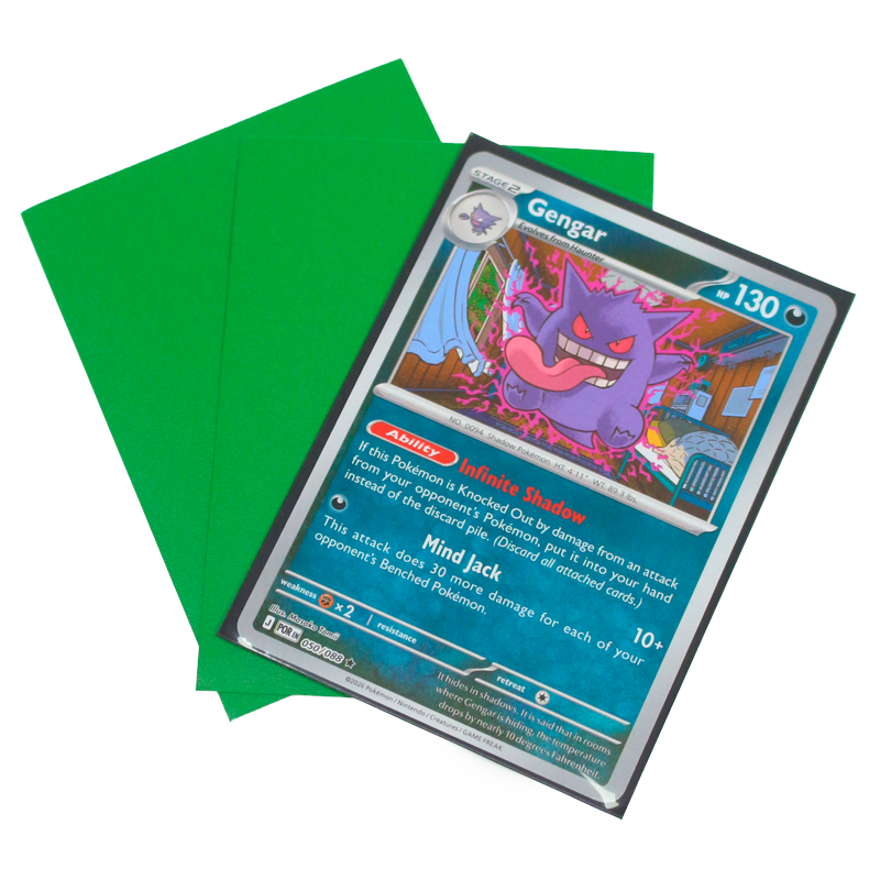 Protectores Premium | TOPDECK Standard 66x91mm color Verde