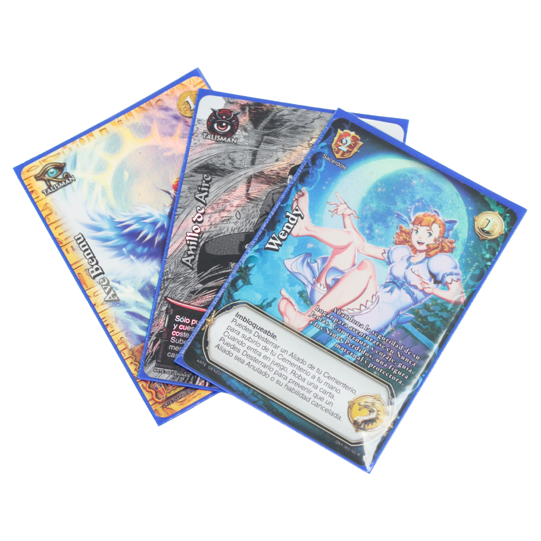 Protectores Esenciales | TOPDECK Small 62x89mm color Azul