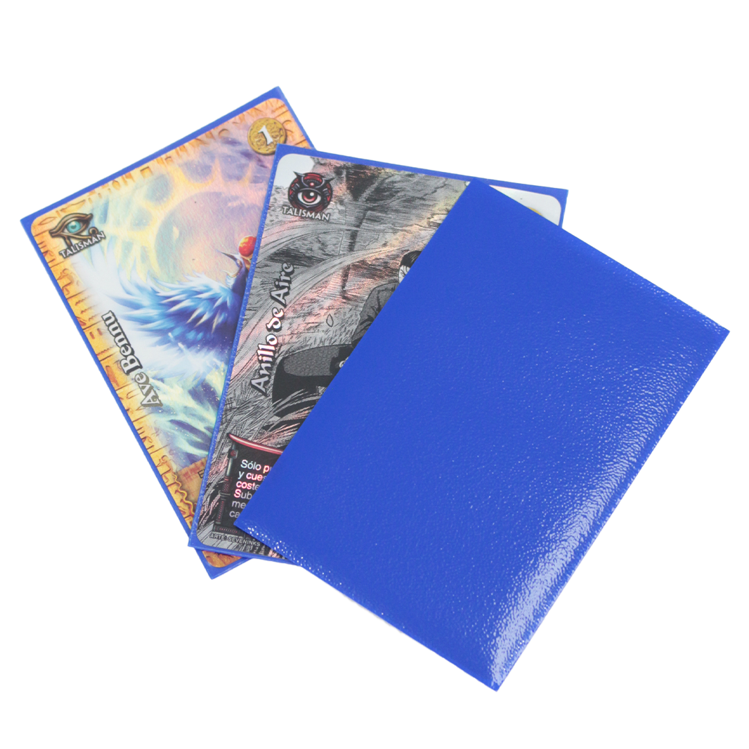 Protectores Esenciales | TOPDECK Small 62x89mm color Azul