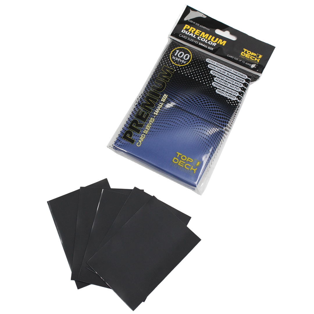 Protectores Premium | TOPDECK Small 62x89mm color Azul