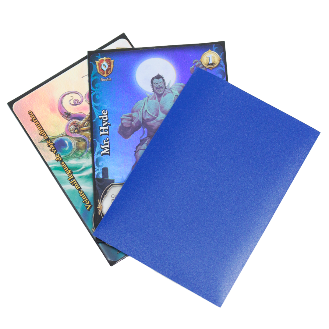 Protectores Premium | TOPDECK Small 62x89mm color Azul