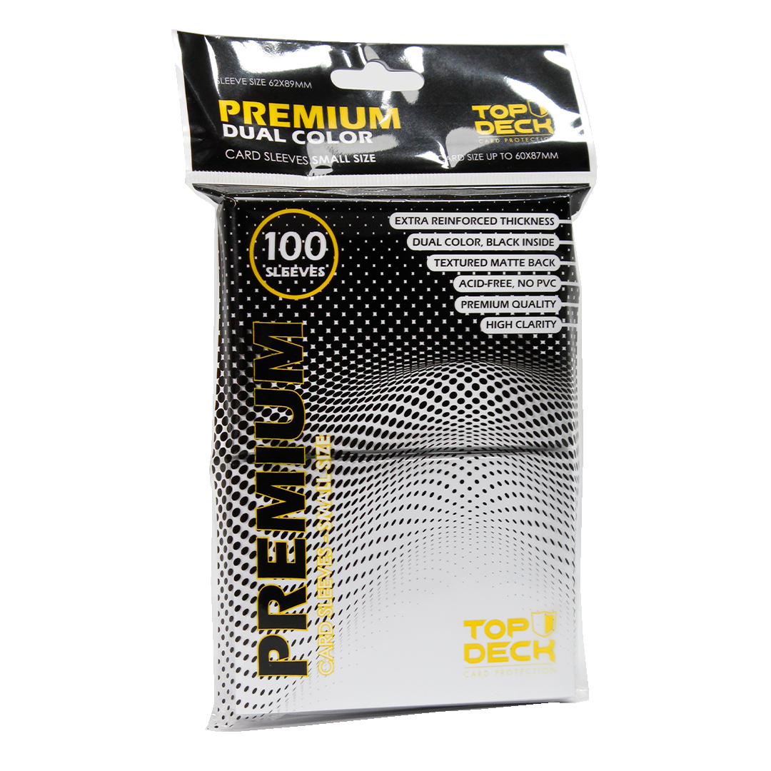 Protectores Premium | TOPDECK Small 62x89mm color Blanco