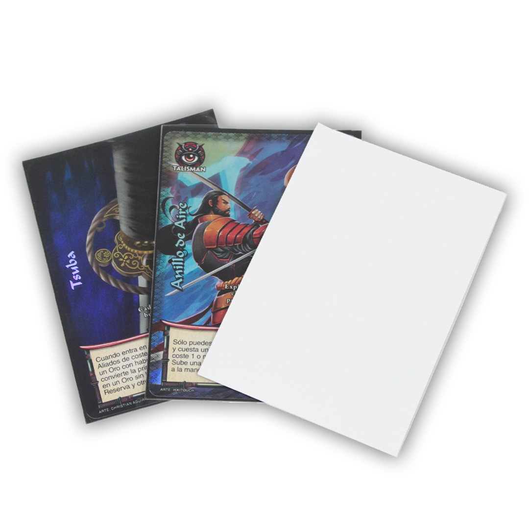 Protectores Premium | TOPDECK Small 62x89mm color Blanco