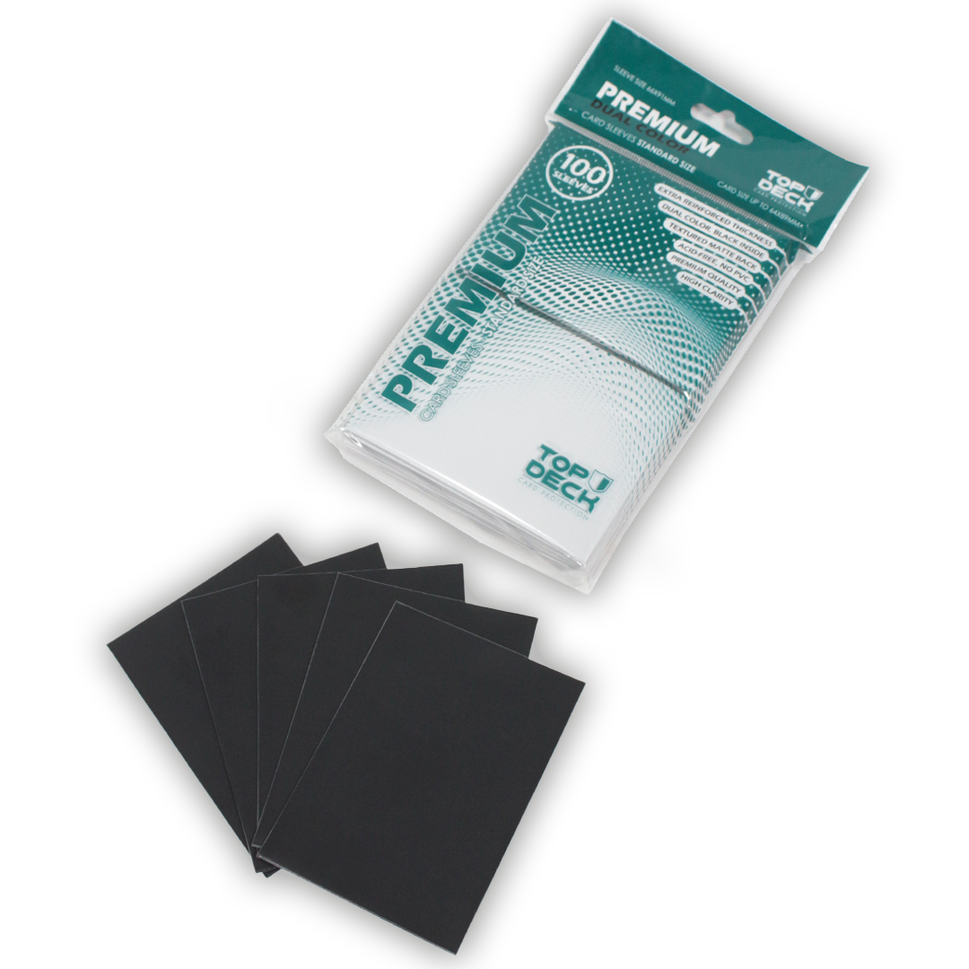 Protectores Premium | TOPDECK Standard 66x91mm color Blanco