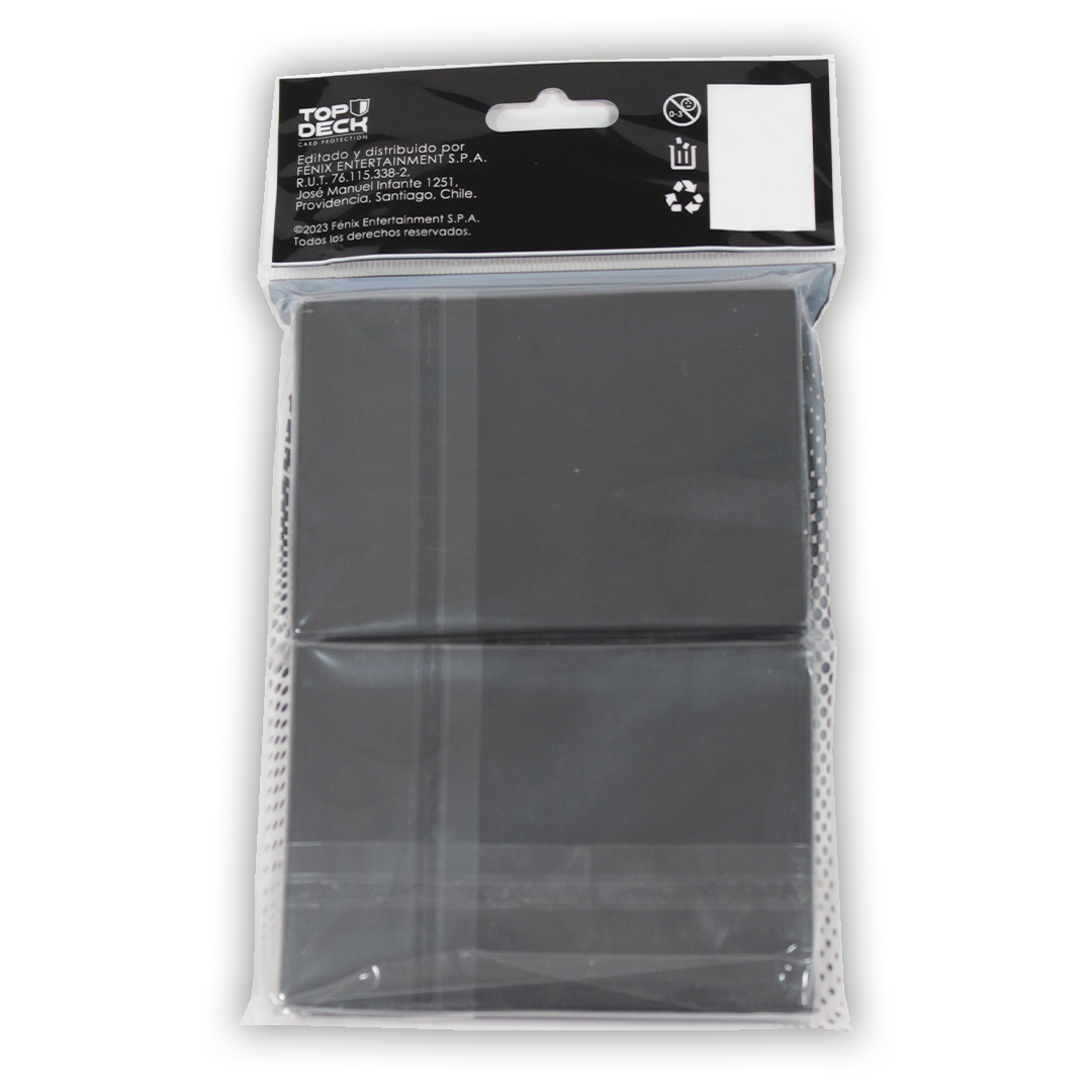 Protectores Premium | TOPDECK Small 62x89mm color Negro