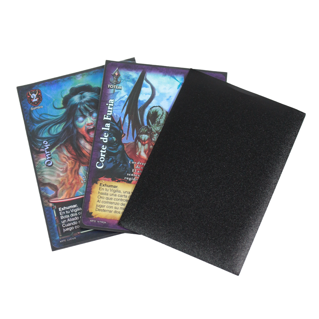 Protectores Premium | TOPDECK Small 62x89mm color Negro