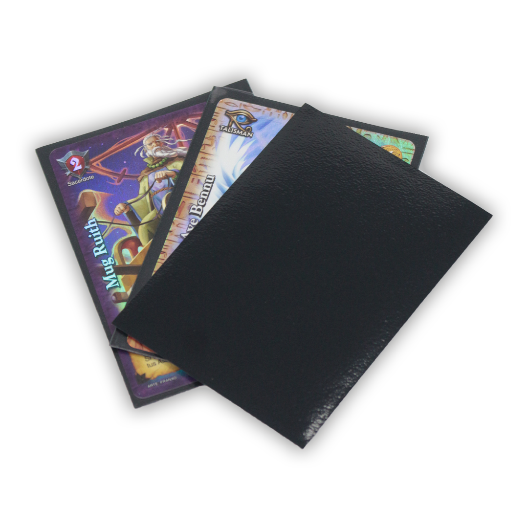 Protectores Esenciales | TOPDECK Standard 66x91mm color Negro