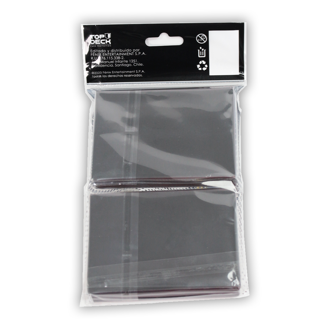 Protectores Premium | TOPDECK Small 62x89mm color Rojo