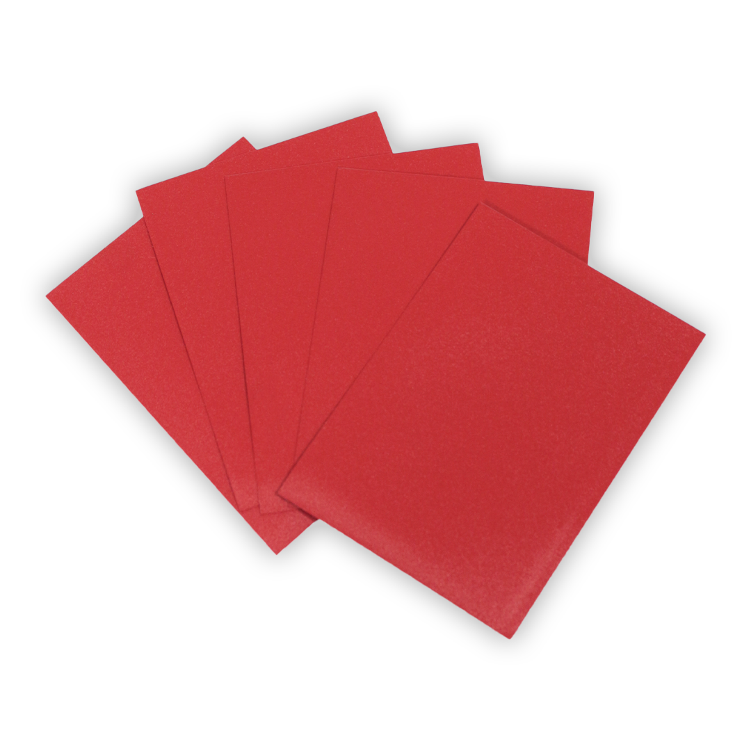 Protectores Premium | TOPDECK Standard 66x91mm color Rojo