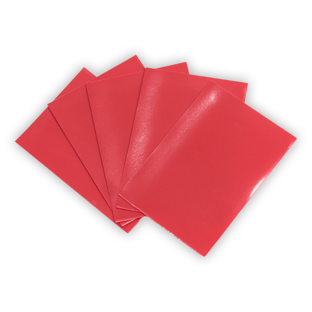 Protectores Esenciales | TOPDECK Small 62x89mm color Rojo
