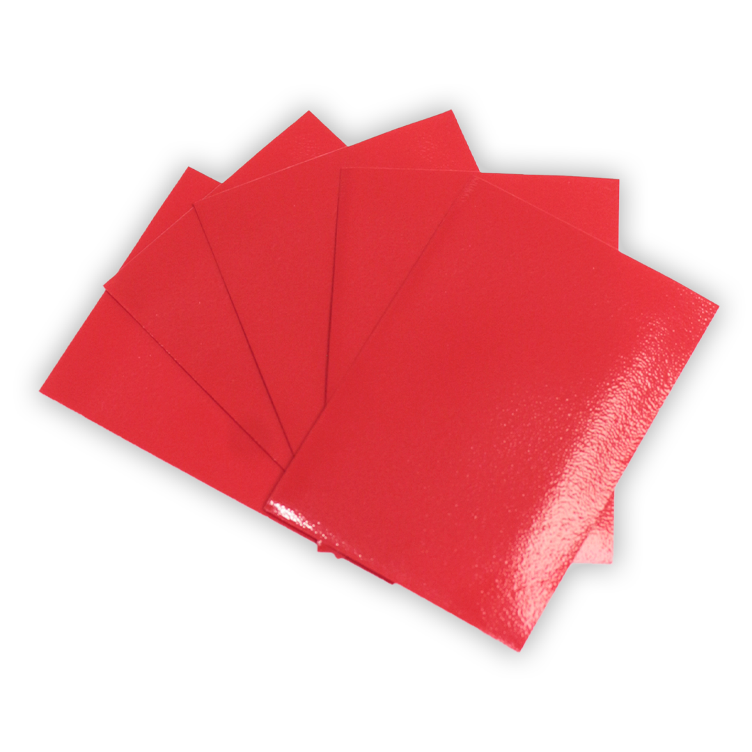 Protectores Esenciales | TOPDECK Small 62x89mm color Rojo