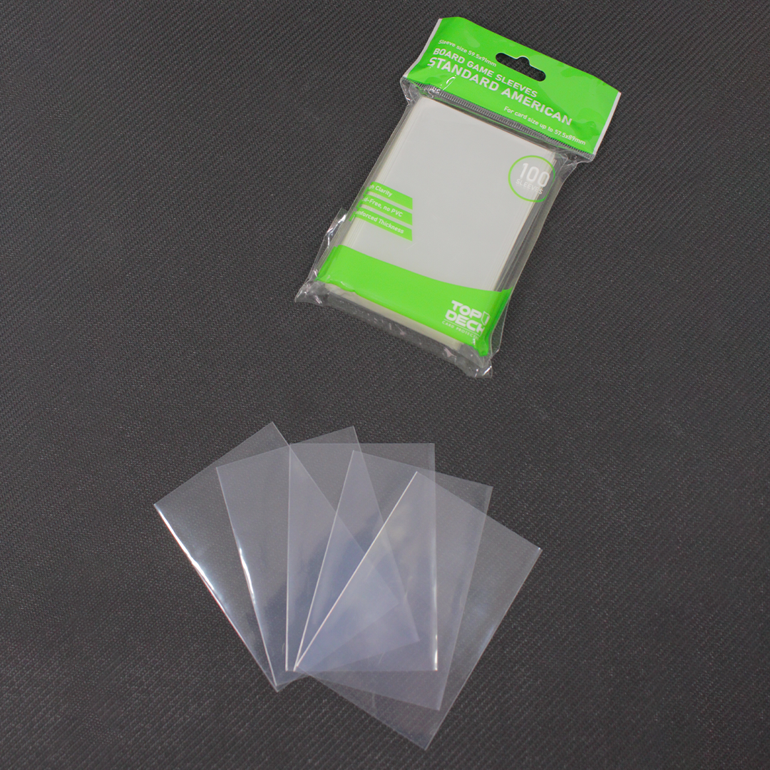 Protectores Juego de Mesa | TOPDECK Standard American 57x89mm