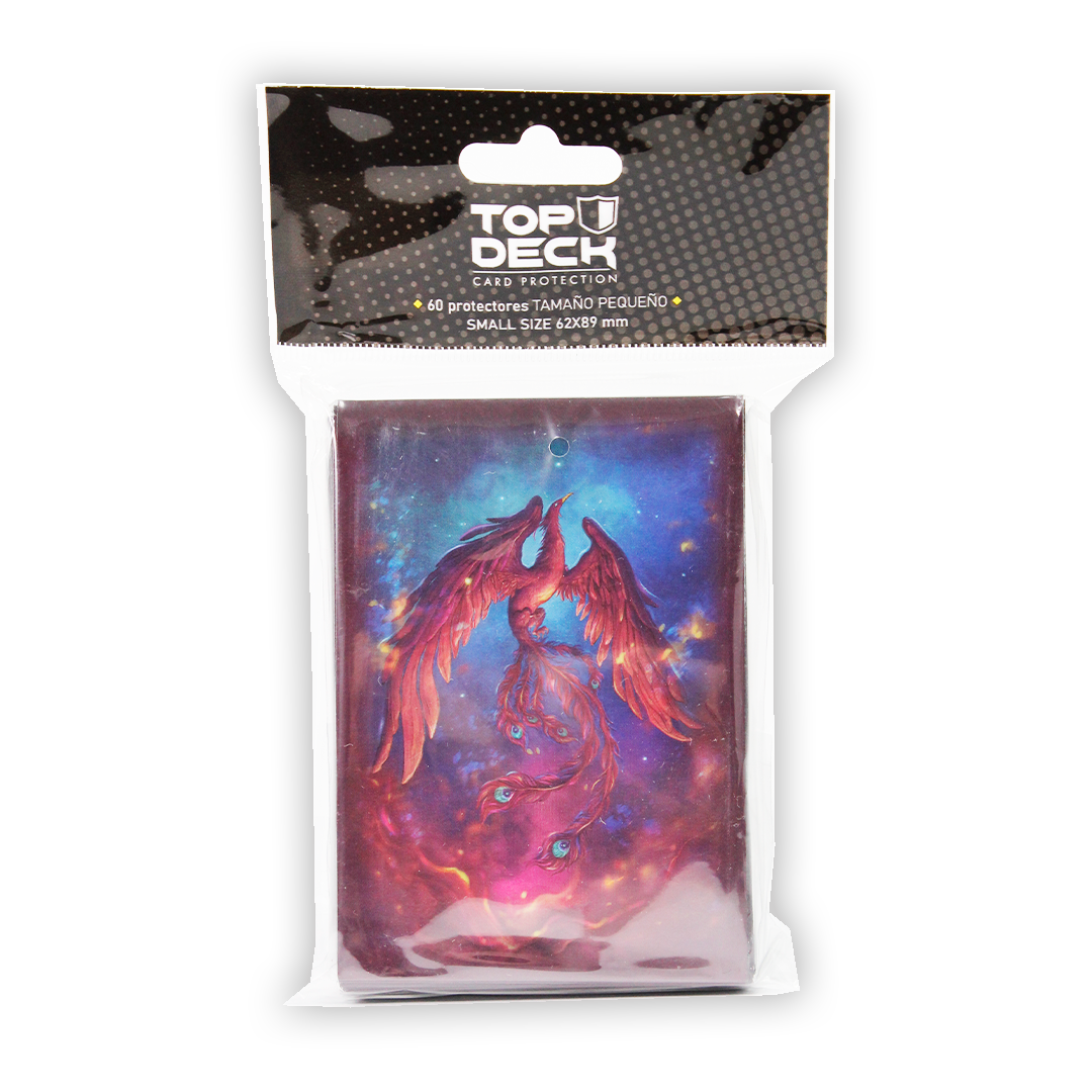 Protectores con Diseño | TOPDECK Small 62x89mm Fénix