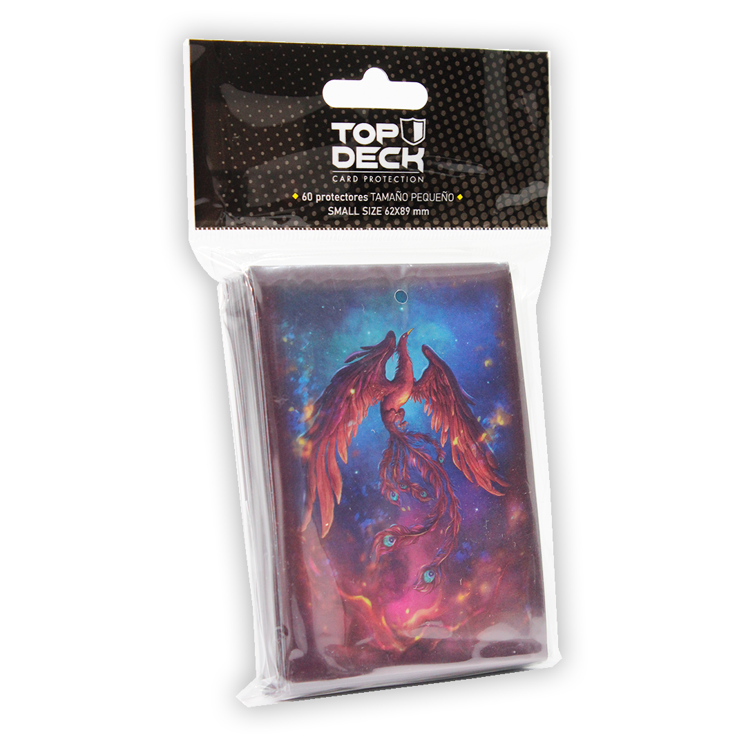 Protectores con Diseño | TOPDECK Small 62x89mm Fénix