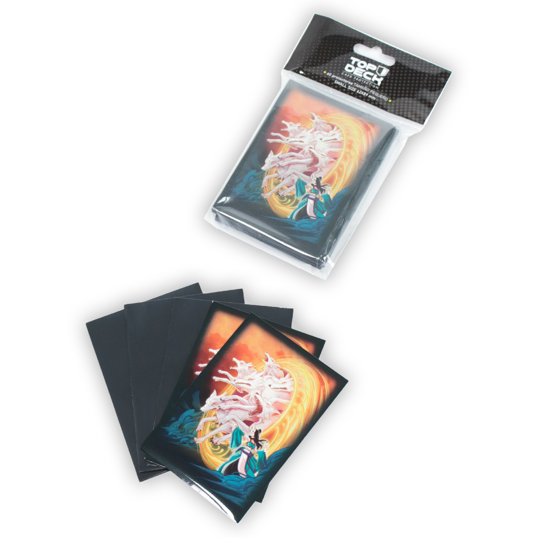 Protectores con Diseño | TOPDECK Small 62x89mm Invocar Chacales