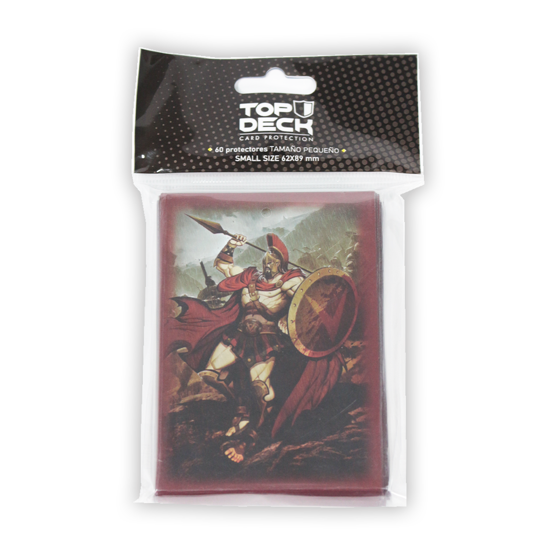 Protectores con Diseño | TOPDECK Small 62x89mm Leonidas