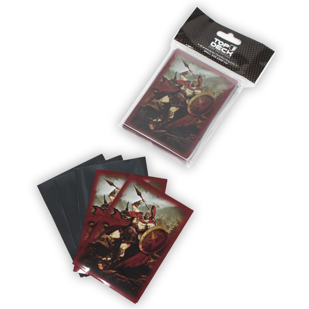 Protectores con Diseño | TOPDECK Small 62x89mm Leonidas