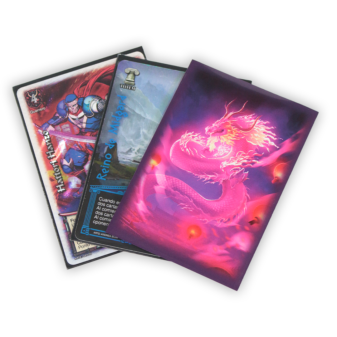 Protectores con Diseño | TOPDECK Small 62x89mm Lóng Nián