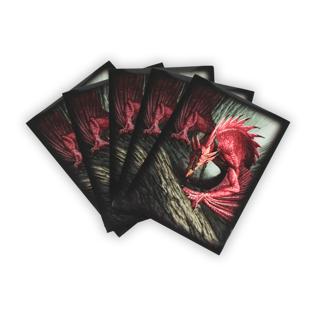 Protectores con Diseño | TOPDECK Small 62x89mm Wyvern de Sangre