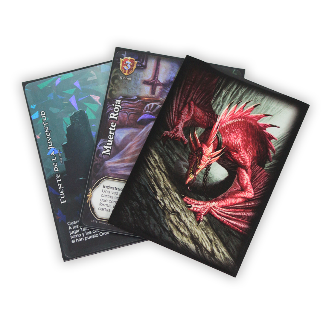 Protectores con Diseño | TOPDECK Small 62x89mm Wyvern de Sangre