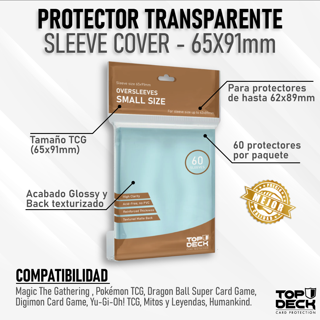 Cubre Protectores | TOPDECK Small 65x91mm