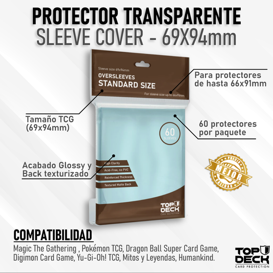 Cubre Protectores | TOPDECK Standard 69x94mm