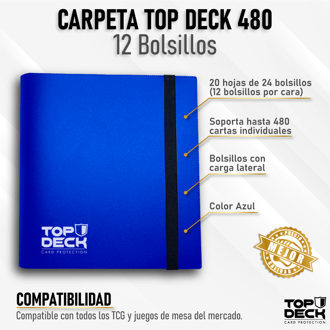 Carpeta Esencial | TOPDECK 480 color Azul